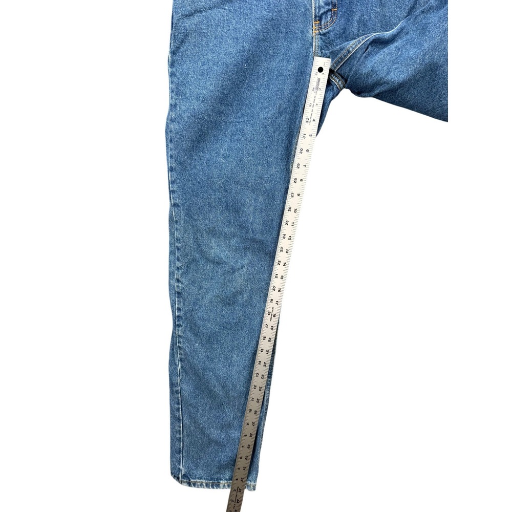 Calvin Klein Jeans Women 30 Blue Excellent High Rise Straight Leg Denim Vintage - Picture 2 of 12